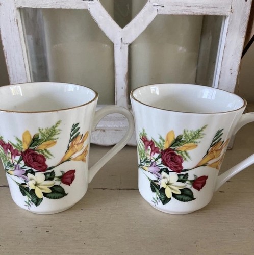 Pair bone china - pair, vintage