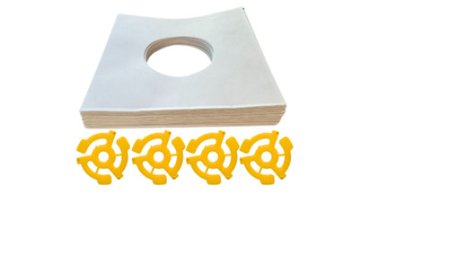 White paper sleeves for - 25,