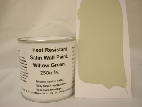 250m satin willow - 250m, green