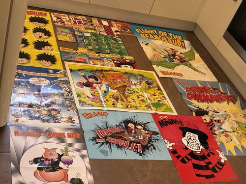 Vintage beano posters - beano,