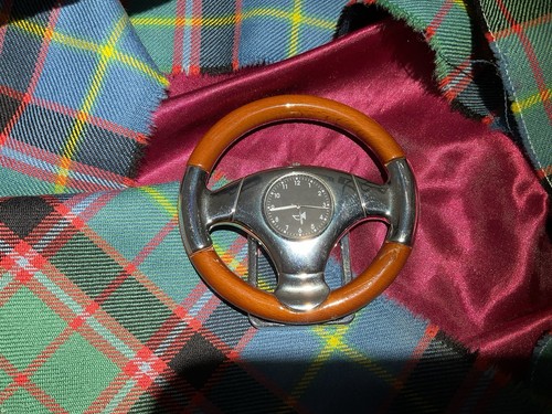Steering wheel quartz clock - steering,