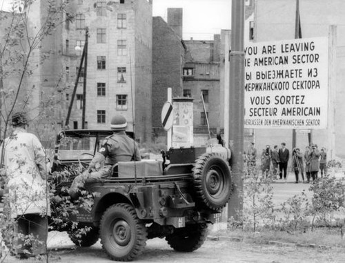 Soldier army jeep on - soldier,