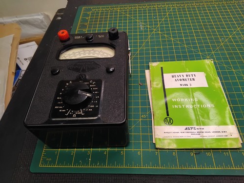 Avo heavy duty avometer - avo,