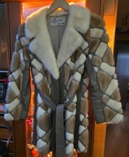 Striking mink and - mink, leather