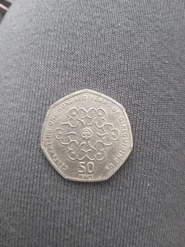 50p coin celebrating one - coin,