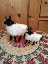 Vintage Woolly Black Face Big