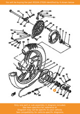 YAMAHA Oil Seal, 93104-27026