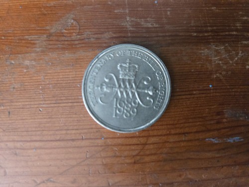 1989 two pound - two, coin