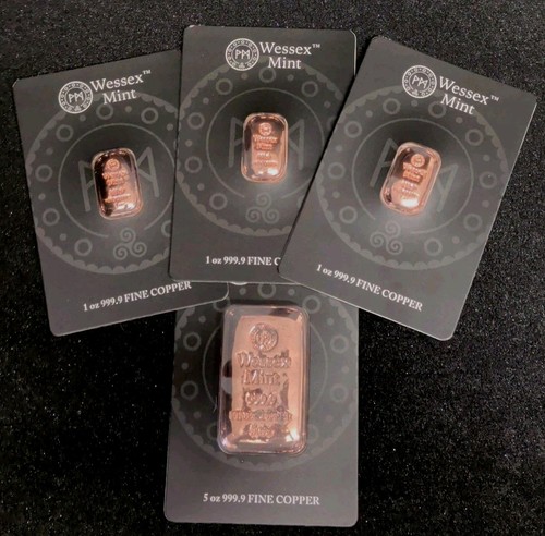 8oz fine copper - copper, bars