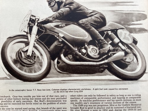 Ajs twin rod - twin, coleman