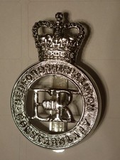 BEDFORDSHIRE & LUTON CONSTABULARY POLICE HAT or CAP BADGE c1980s FIRMIN LONDON