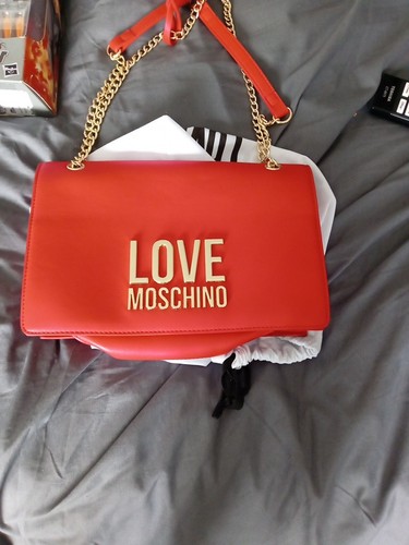 Love moschino small chain bag - moschino,