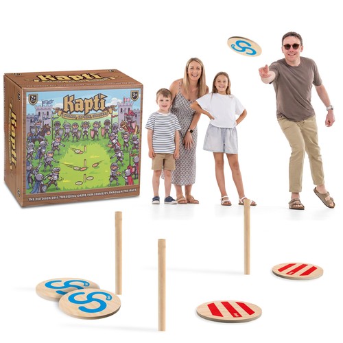 Wooden outdoor disc throwing - outdoor,