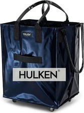 HULKEN - Large Midnight Blue Shopping Trolley on Wheels Foldable FOR AUCTION
