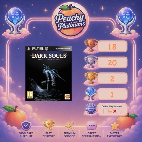 Dark souis ps3 - ps3, trophy
