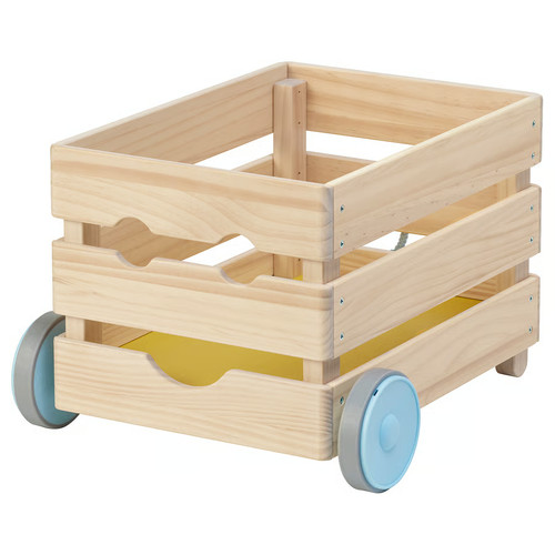 Ikea toy storage box - ikea, wheels