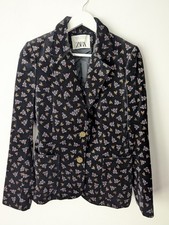 ZARA Velvet Floral Trouser