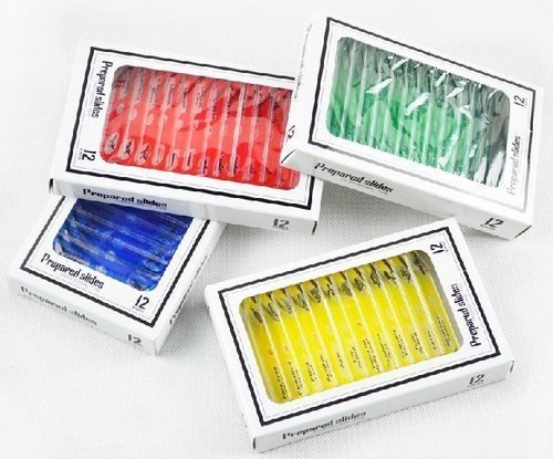 Microscope prepared slides - microscope, 48
