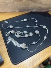 Vintage Monet Tassel necklace