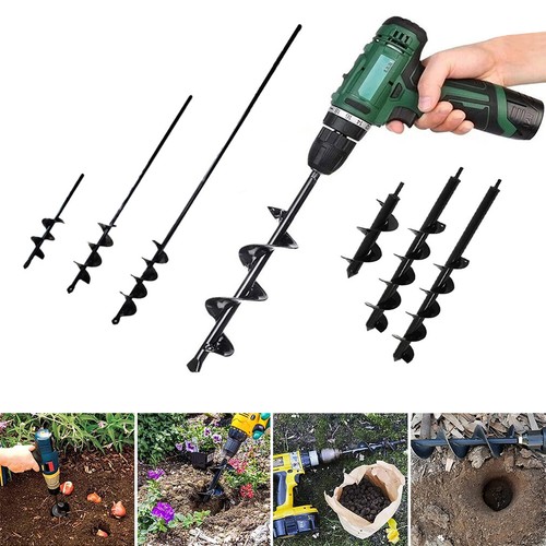 Planting auger spiral - spiral, hole