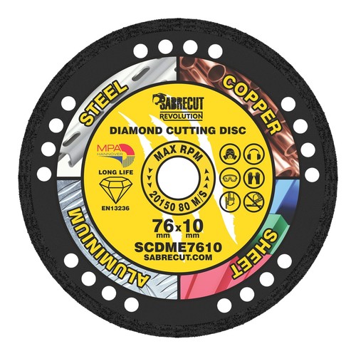 Sabrecut 76mm inch grinder - 76mm,