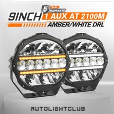 2PCS 9inch ROUND LED Driving