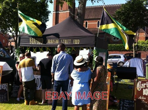Photo jamaican food - food, stall