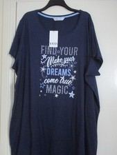 Yours Clothing Navy Blue Long