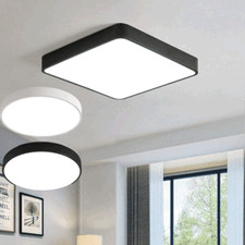 Modern LED Ceiling Spot Light Square Panel Down Lights Kitchen Bedroom Lamps