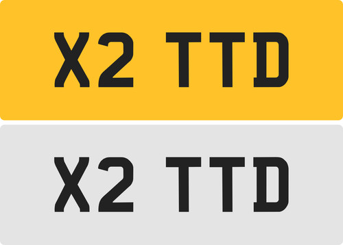 Ttd private number plate - ttd,