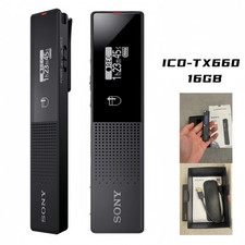 Sony ICD - TX660 Black 16GB