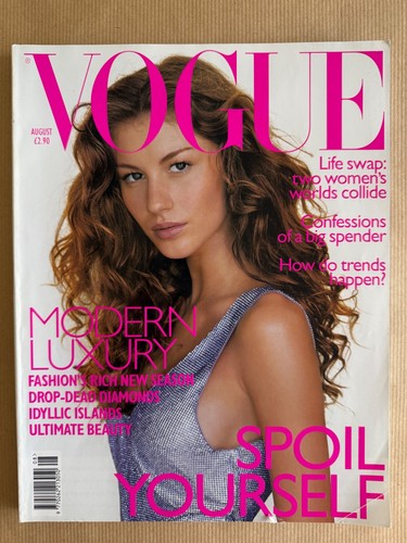 British vogue maagazine august - british,
