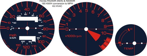 Rs250r ns400r speedometer tach - ns400r,
