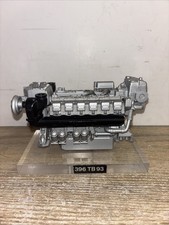 Rare NZG 1:15 Scale MTU 12V 396 TB93 Marine Diesel Engine Model Display Piece
