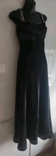 MINUET Long Dress UK10 Black