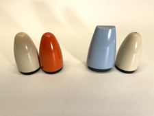 2 Sets Vintage 1950s Gaydon Cruet Salt Pepper Sets Film Prop