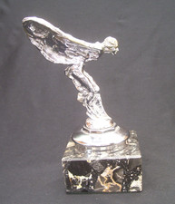 CLASSIC ROLLS~ROYCE SPIRIT OF ECSTASY CAR RADIATOR CAP MASCOT ~ HOOD ORNAMENT
