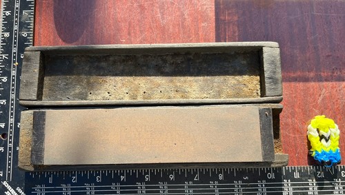 Vintage oil stone sharpening - oil,