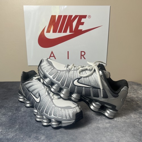 Nike shox metallic silver - shox,