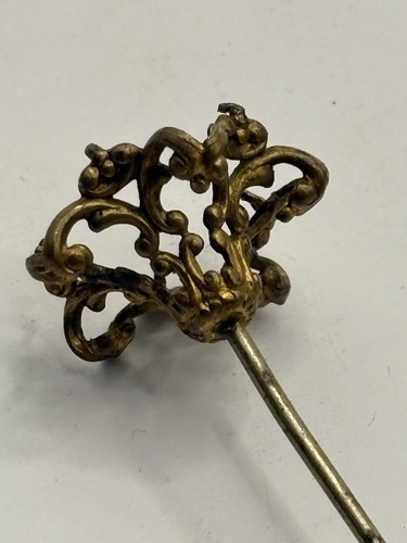 Interesting antique hat pin - interesting,
