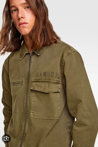 Zara mens chore jacket size - size, l
