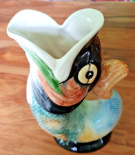Iconic Original Vintage Royal Winton Gurgle Gluggle Glug Multi Coloured Fish Jug