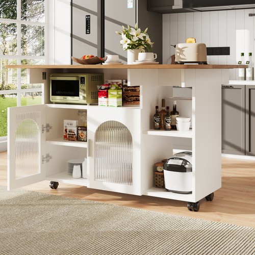 Kitchen island drop leaf - kitchen,