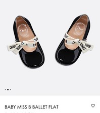 Dior baby ballet shoes US 4.5