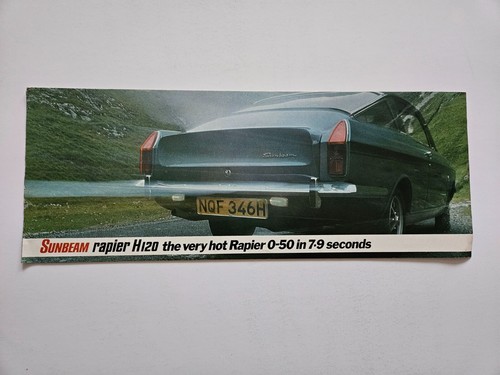 Sunbeam rapier h120 sales - rapier,