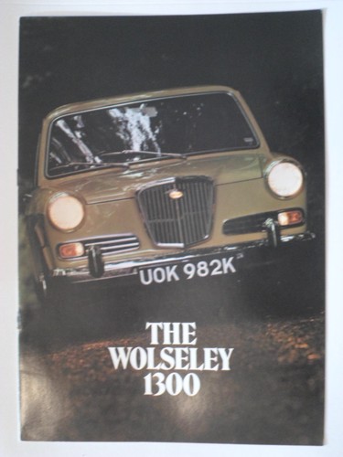 Wolseley 1300 saloon - wolseley,