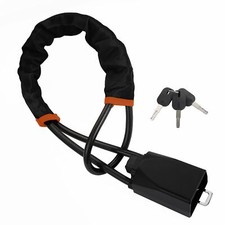 Steering Wheel Lock Universal Steering Wheel To Seat Belt Chain Lock Car Vehicle