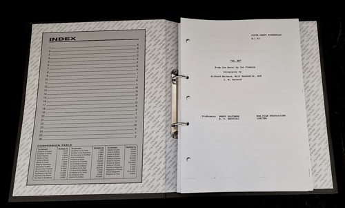 Movie script - no, script.