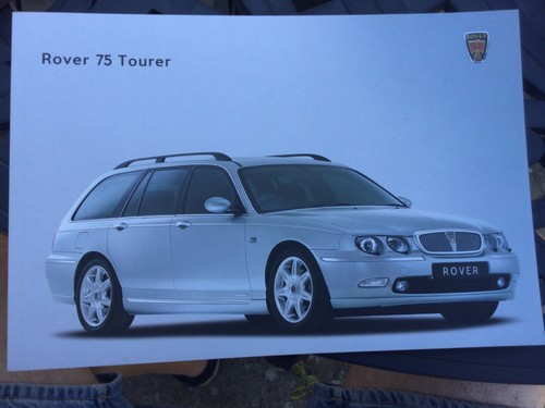 Rover tourer brochure 2002 - rover, 75