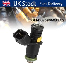 1PC Fuel Injector No.036906031AG for VW Polo 2006-2009 1.4 16V Black